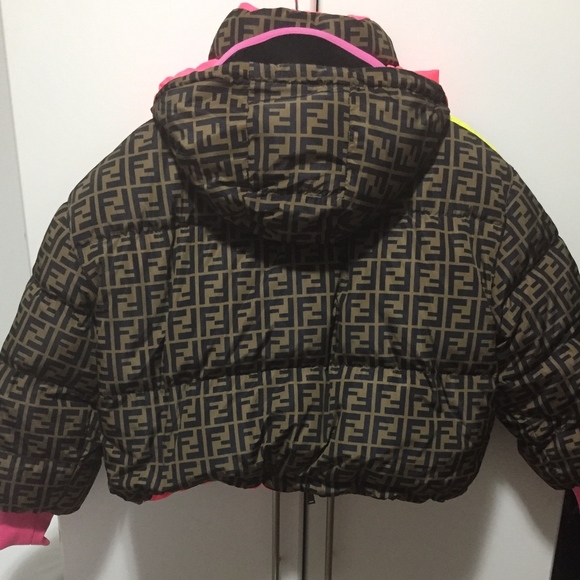 Fendi Jackets & Coats Womens Fendi Oversized Reversible Down Jacket